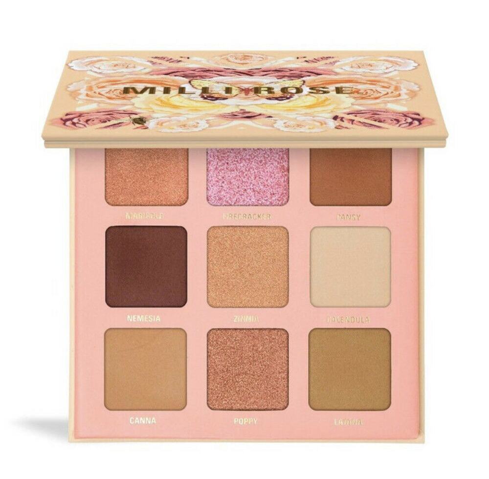 MILLI ROSE PALETTE In BLOOM HEAT eyeshadow New Sealed Never Opened